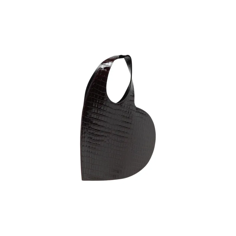 COPERNI Embossed Leather Handbag Women's Brown-1