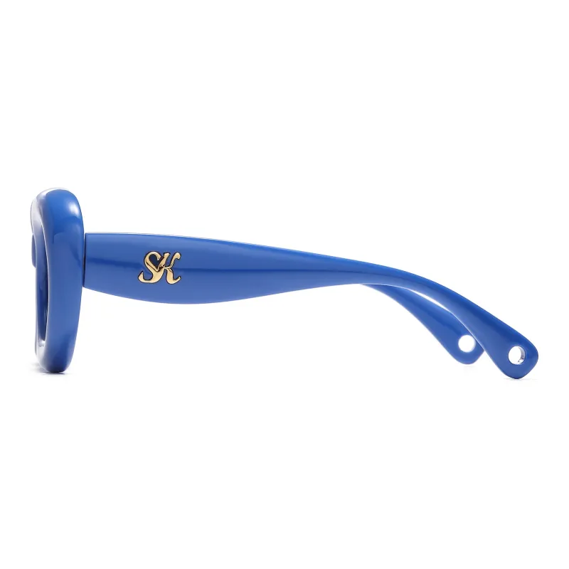 SHEEN KELLY Oval Sunglasses Unisex-16