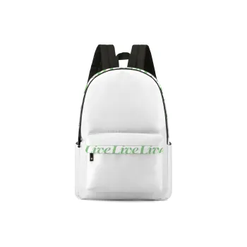 ONRF SOUNDBYTE Collaboration Polyester Backpack Medium Size Unisex White