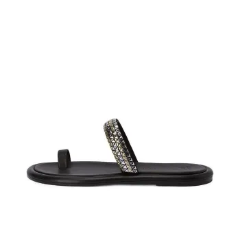 Giuseppe Zanotti Redouart Stud embellished Leather Sandals
