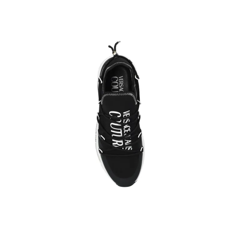 VERSACE JEANS COUTURE Low Top Casual Shoes Men's Black-4