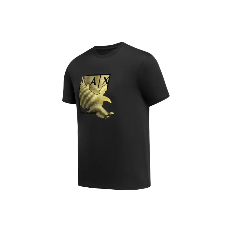 ARMANI EXCHANGEAE SS24 T Shirt Men's Black-2