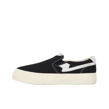 Stepney Workers Club S-Strike Low-Top Skateboard Shoes Unisex Black White