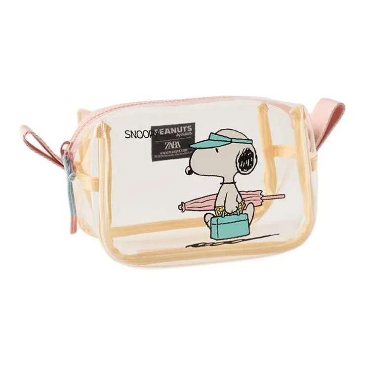 ZARA Thermoplastic Polyurethane Toiletry Bag Regular Women's Transparent-1