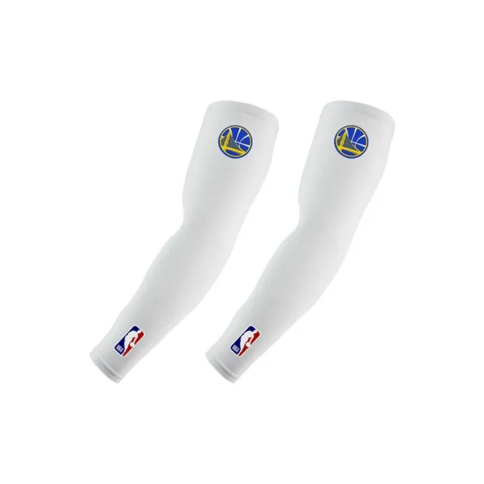 NBA Arm Guards 2 Pack Black White Unisex-10