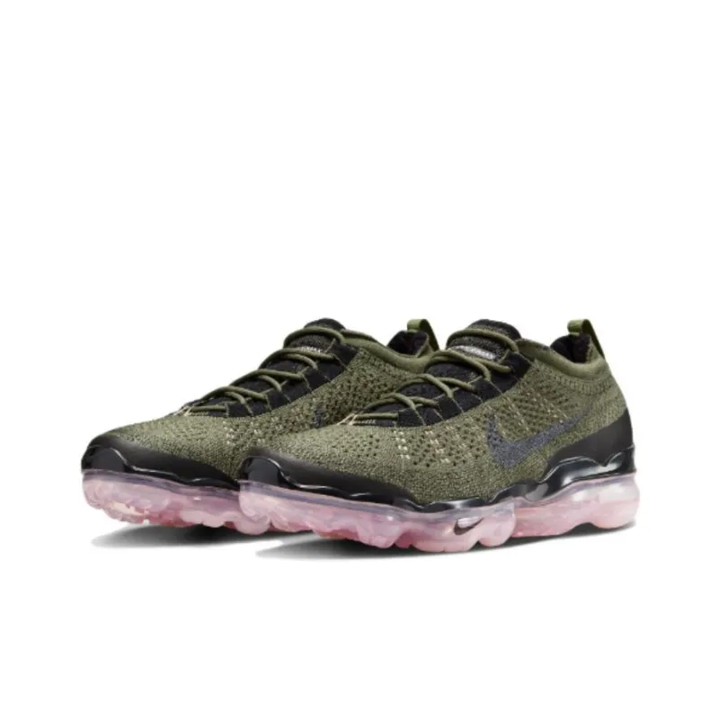 Nike Air Vapormax 2023 Flyknit Medium Olive Pink Oxford-2
