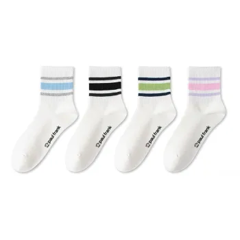 PAUL FRANK Mid Calf Socks Women's 4 Pack