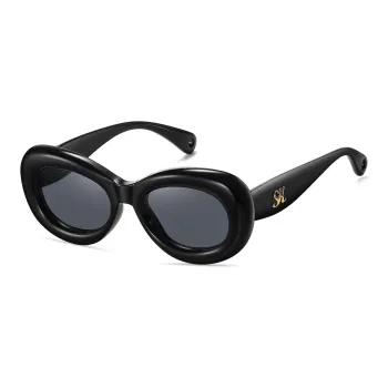 SHEEN KELLY Oval Sunglasses Unisex