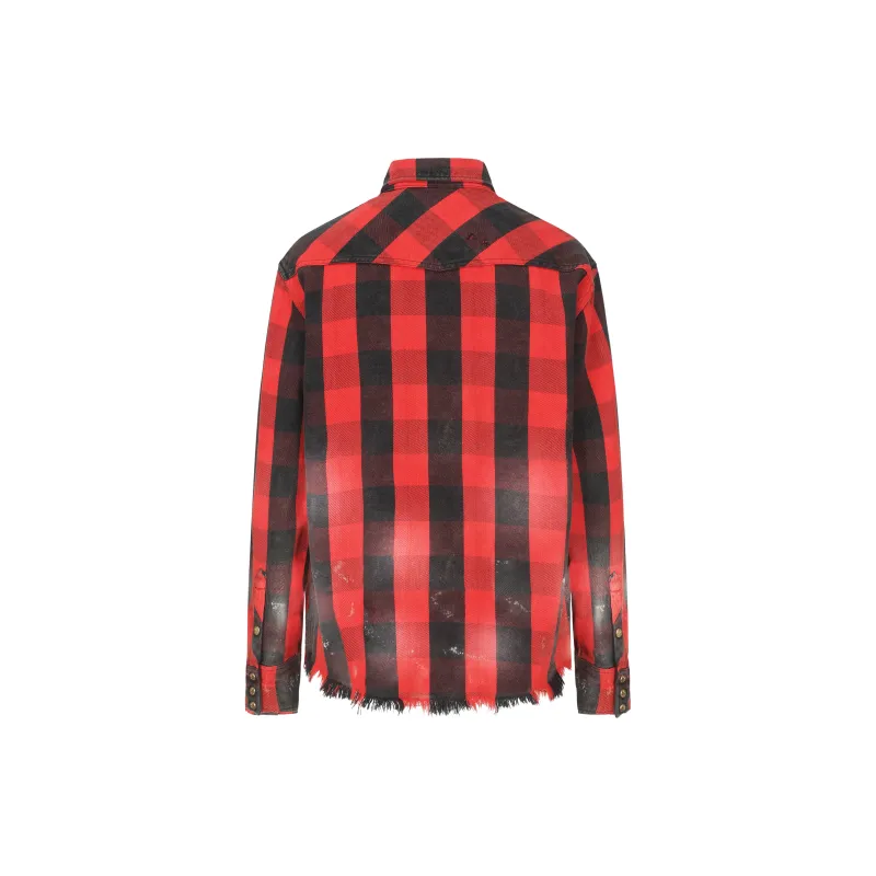 GALLIANO LANDOR Shirt Unisex Black Red-1