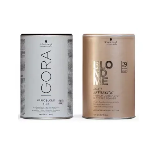 SCHWARZKOPF 헤어 염색제와 헤어 표백제