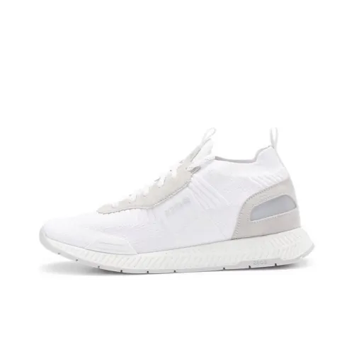 HUGO BOSS Low Top Casual Shoes Men's White