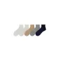 5 Pack[Pure White-Milk White-Milk Tea-Gray-Navy Blue]