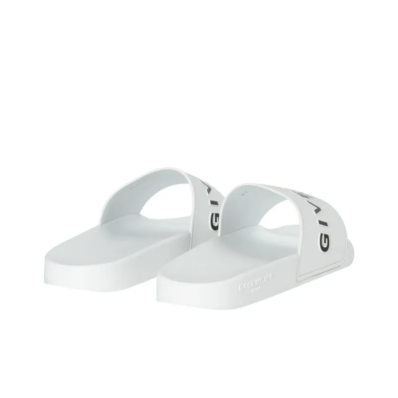 GIVENCHY Slide Slippers Men's White-3