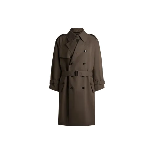 HUGO BOSS Trench Coats Men Light Brown