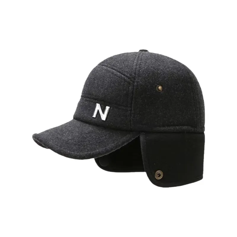 FILES Woolen Baseball Caps Unisex-4