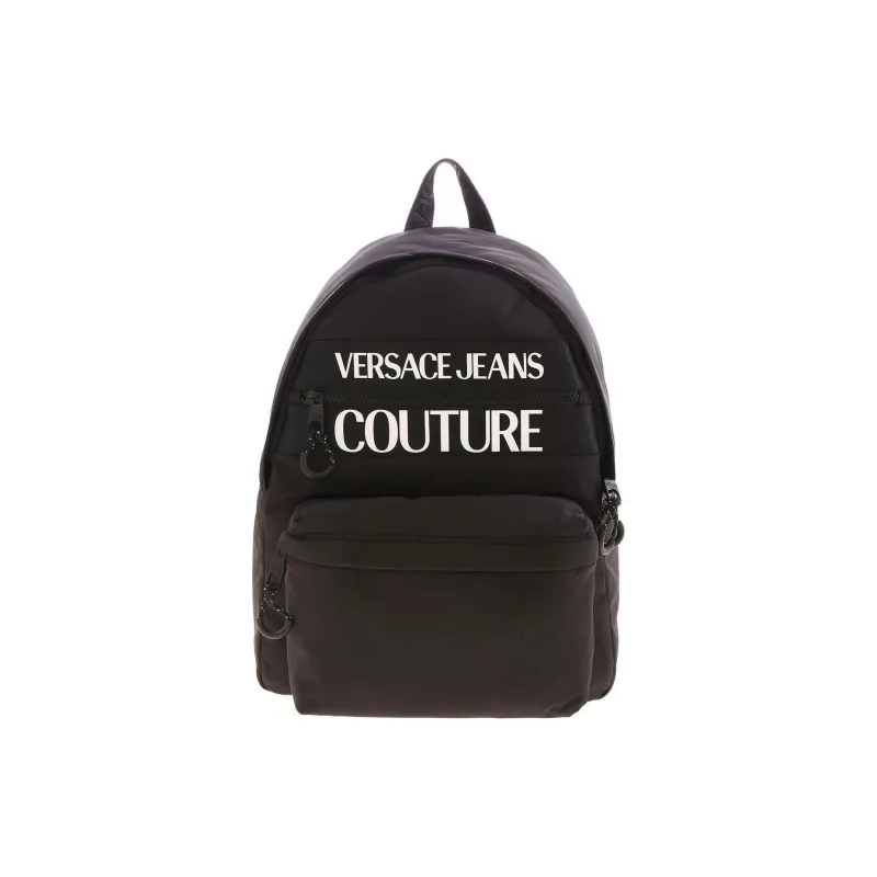 VERSACE JEANS COUTURE Polyester Backpack Regular Men's Black-0