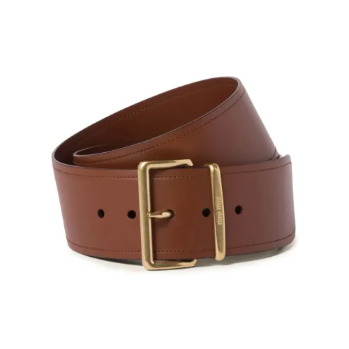 MIU MIU Leather Belts Women's