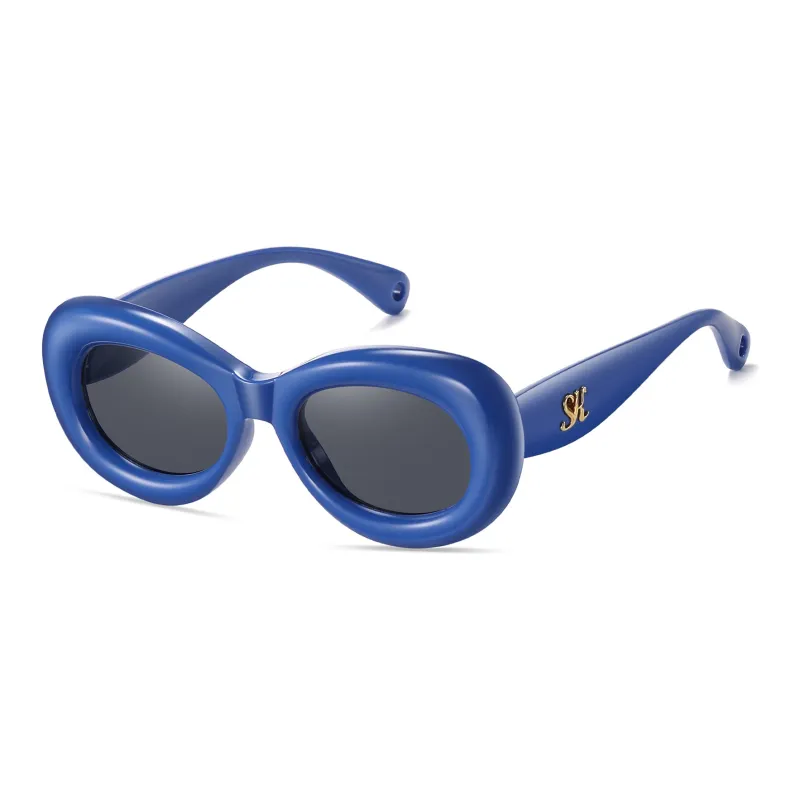 SHEEN KELLY Oval Sunglasses Unisex-14