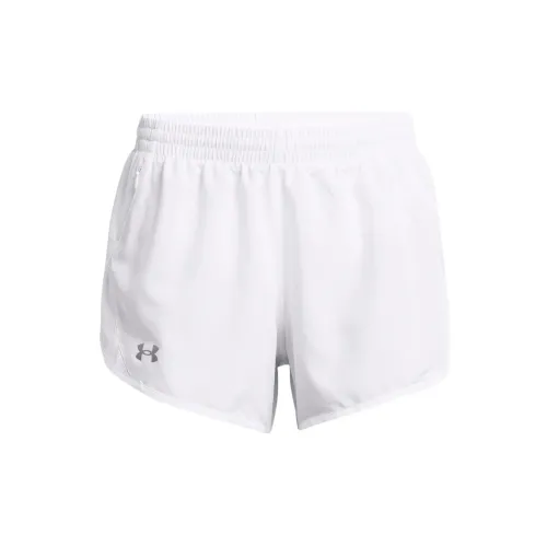 Under Armour UA Fly By Sports Shorts Women's White