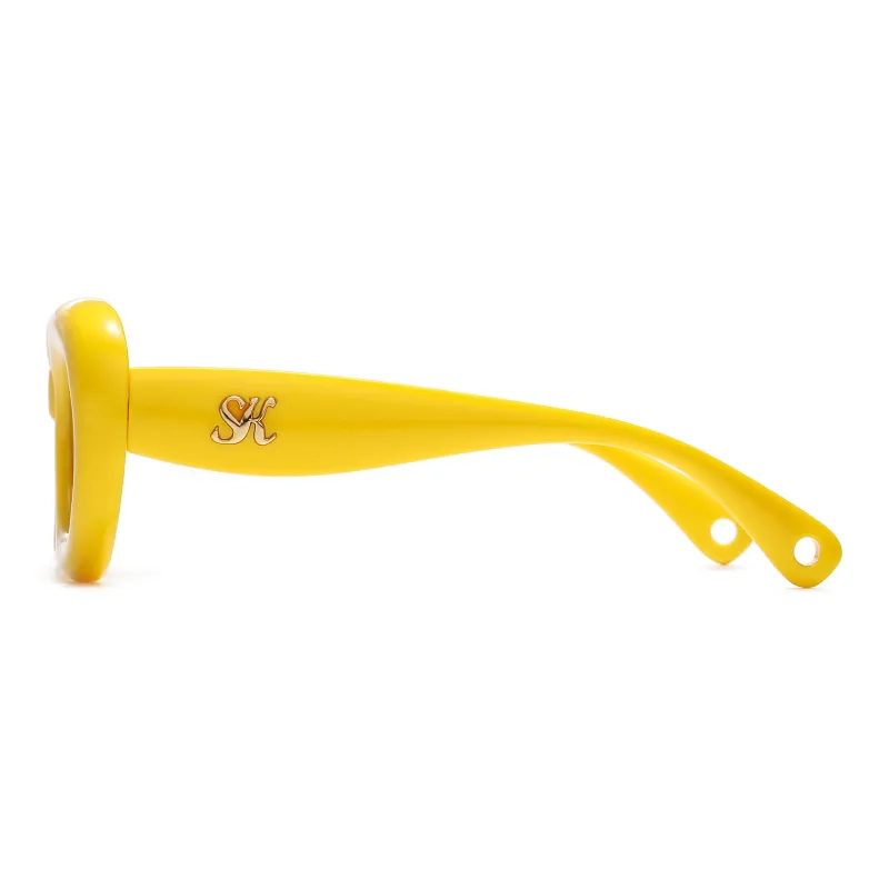SHEEN KELLY Oval Sunglasses Unisex-10