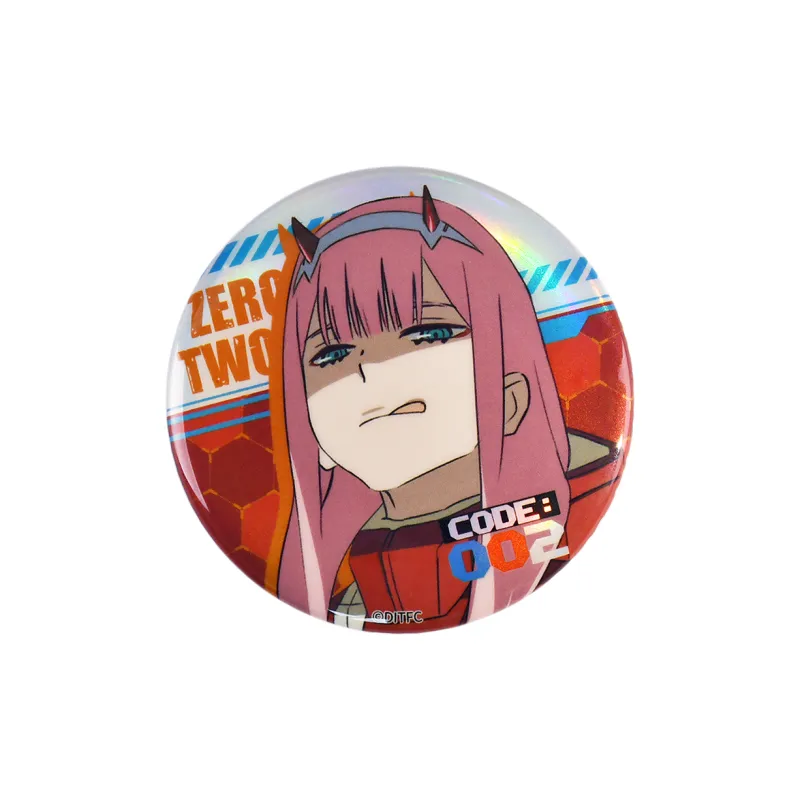 BOOM COMIC DARLING In The FRANXX 02 Laser Badges-1