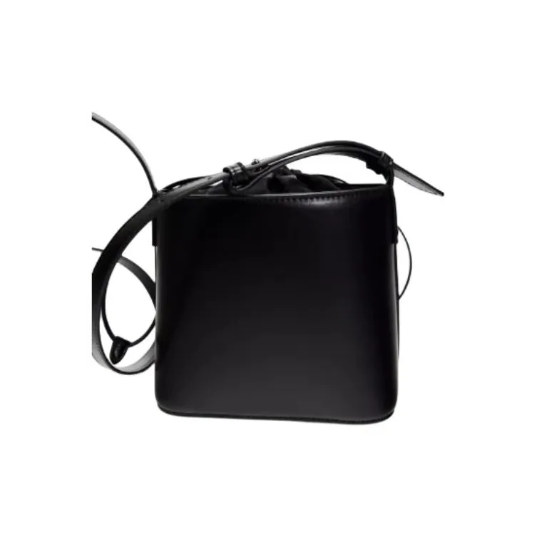 ZARA Polyester Bucket Bags Crossbody Bag Shoulder Bag Women's Black-4