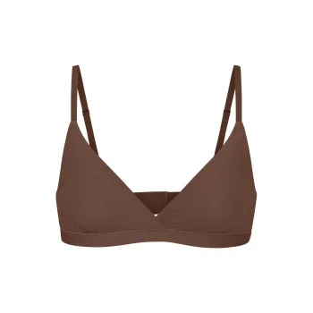 SKIMS FITS EVERYBODY CROSSOVER BRALETTE Bra Women's JASPER/Jasper