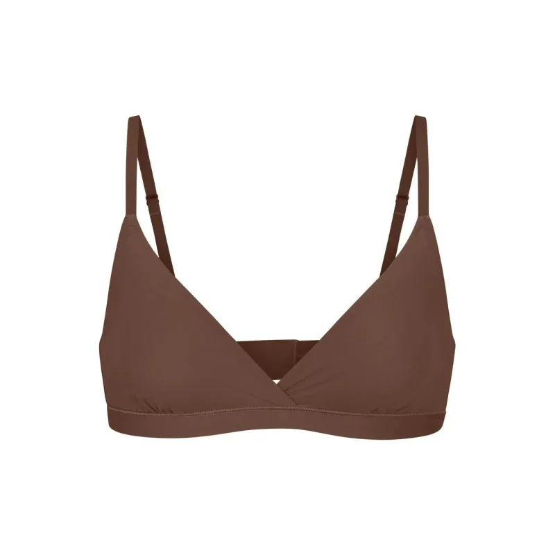 SKIMS FITS EVERYBODY CROSSOVER BRALETTE Bra Women's JASPER/Jasper-0