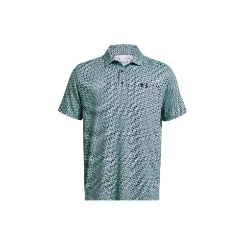 Under Armour Playoff Polo Shirts Men Marine Blue