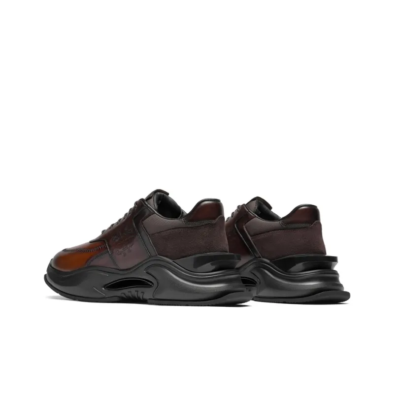 ROBERTA DI CAMERINO Anti Slip And Wear Resistant Height Increasing Low Top Chunky Sneakers Men's-8