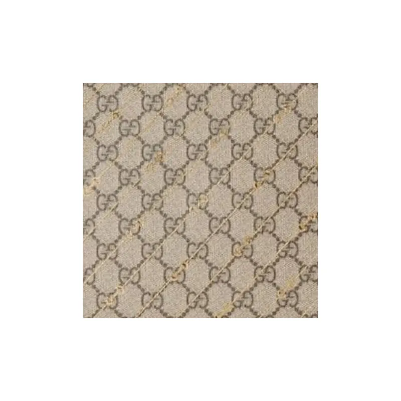GUCCI GG Supreme Canvas Clutch Women's Beige-7