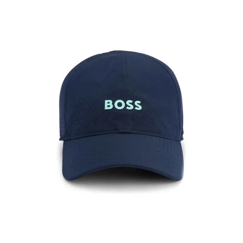 HUGO BOSS Elastomultiester Baseball Caps Men's Blue-1