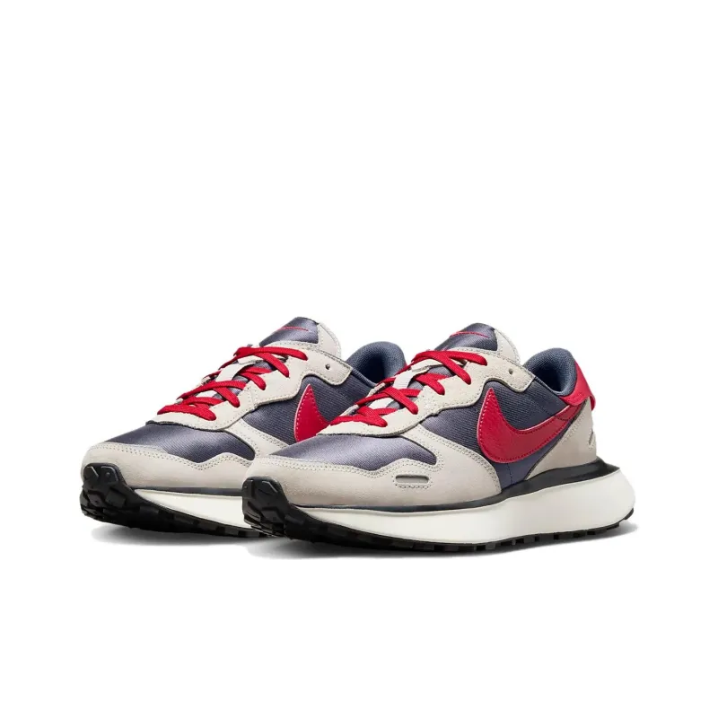 Nike Phoenix Waffle Thunder Blue Photon Dust Wolf Grey Gym Red Women's-2