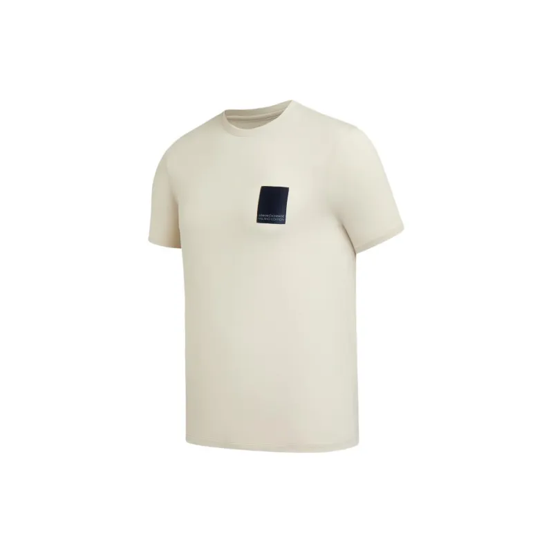 ARMANI EXCHANGEAE SS24 T Shirt Men's Apricot-2