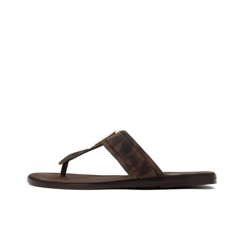 TOM FORD Brighton Suede Sandals-0