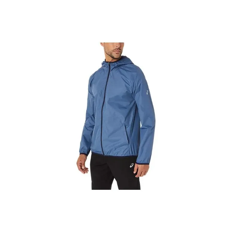 Asics Packable Jacket Jackets Coats Men's Blue-2