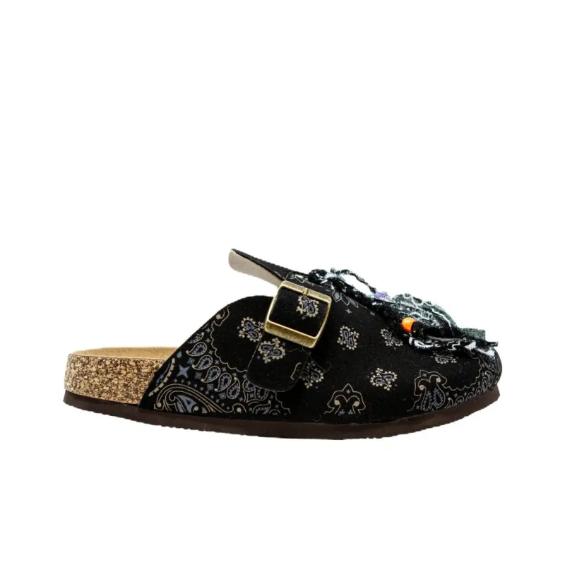 Arizona Love Wrap-toe Slippers Women's Black-1