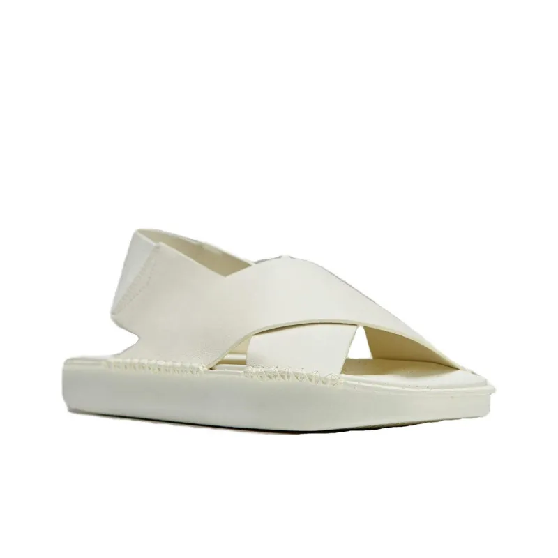 Adidas Y 3 Sandals Cream White-1