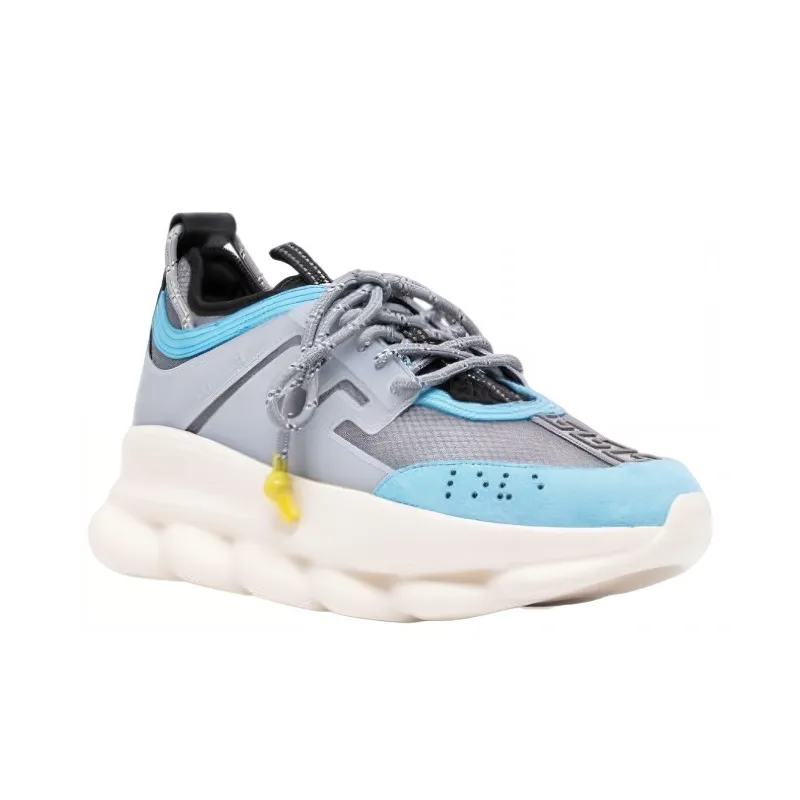 VERSACE Chain Reaction Blue Grey-2