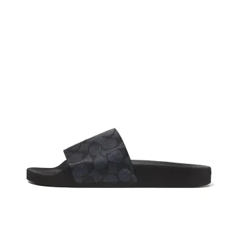 COACH Abrasion Resistant Slide Slippers Men's Gray