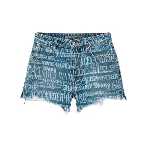 Alexander Wang Denim Shorts Women's Indigo