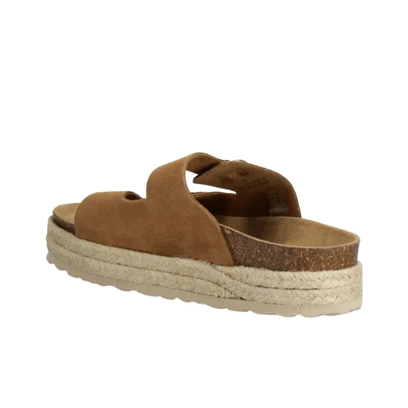 BARBOUR Odor Resistant Slide Slippers Men's Yellow Brown-2