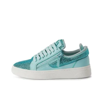 Giuseppe Zanotti GZ94 Rhinestone embellished Leather Sneakers Women's