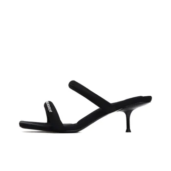 alexander wang Jessie 55mm Logo print Mules