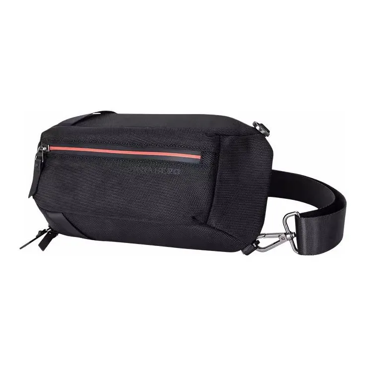 Anta Variety Training Collection Fabric Sling Bag Regular Men's Basic Black-1