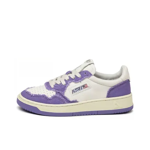 AUTRY Skateboard Shoes Women's Low-Top White/Purple