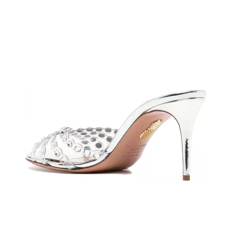 AQUAZZURA Tequila 75mm Mule Sandals-2