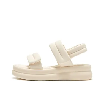 JOSINY Beach Sandals Women's Ecru, Gray Pea Green