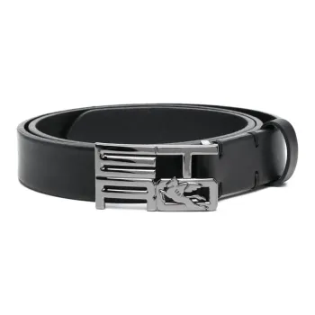 ETRO Logo-buckle Leather Belt
