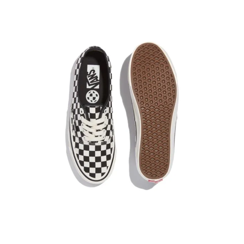 Vans Authentic Checkerboard 'Black White'-4